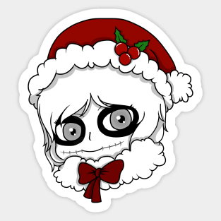 zero christmas chibi Sticker